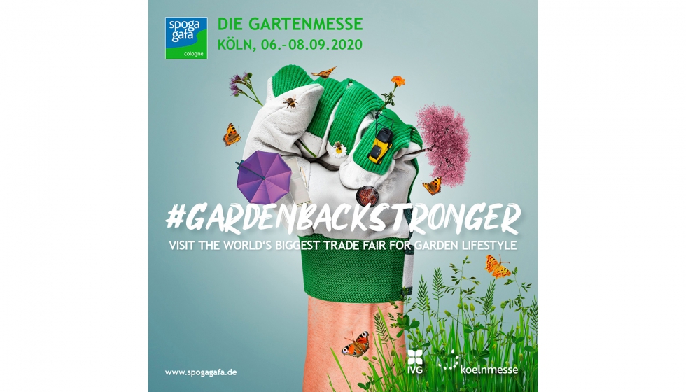 El hashtag #gardenbackstronger protagoniza la edicin 2020 de spoga+gafa
