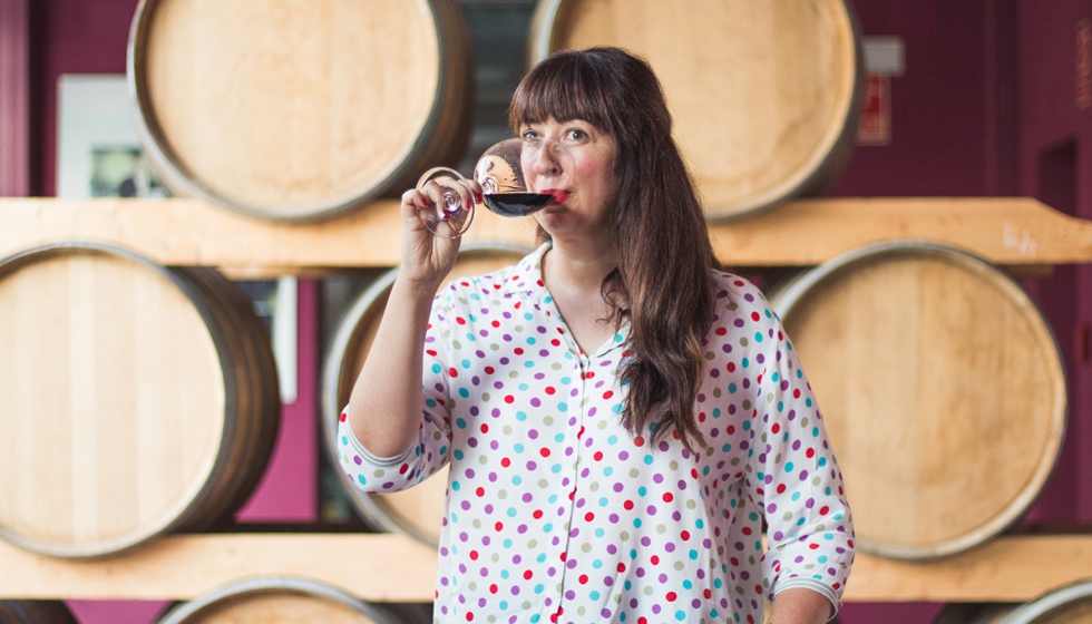 Marta Arias, enloga de Bodega Emina