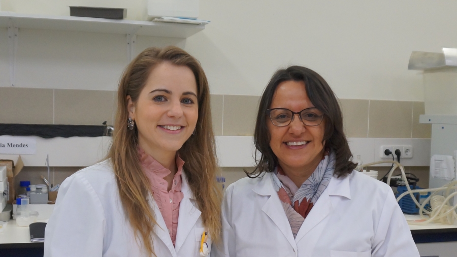As investigadoras Marisa Gaspar e Mara Braga