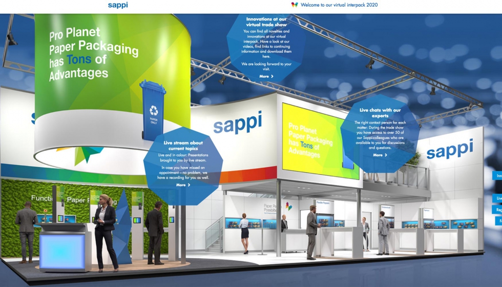 Sappi celebr con xito la interpack virtual 2020 del 6 al 31 de mayo