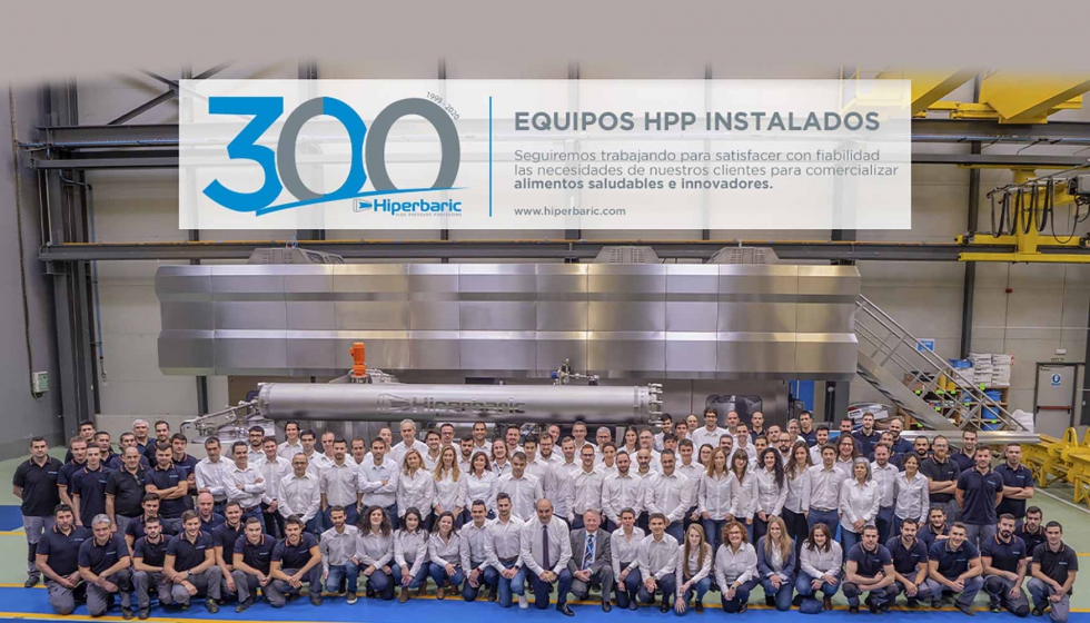 La multinacional espaola cuenta con ms de 250 clientes de los cinco continentes que utilizan equipos industriales HPP para procesar sus productos...