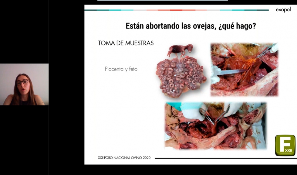 Cristina Baselga explic cmo deben realizarse las tomas de muestras para procesos reproductivos
