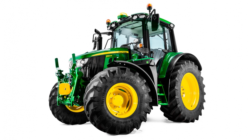 Otra de las novedades va dirigida a los tractores ms grandes de 6 cilindros 6175M y 6195M...