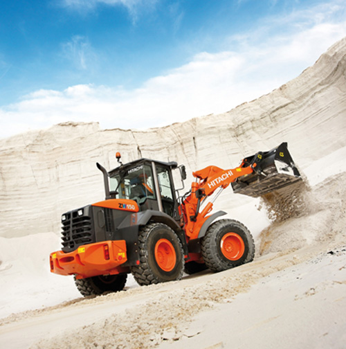 With a 107 kW power and a force of 98.8 kN, the loader new ZW150 offers a bucket capacity up to 2.6 m3