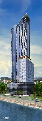 Horizon es un edificio mixto, con 44 plantas de oficinas, diseado por el despacho de arquitectos Mallol&Mallol, de Panam...