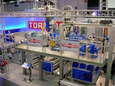 COEX Bubble 10 incorporates technologies for the production of bubble plastic, which guarantee the complete automation of the coextrusion process...