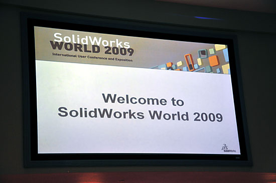 SolidWorks World 2009, exposicin y conferencia de usuarios internacional, se celebra en Orlando (EE UU), entre los das 8 y 11 de febrero...