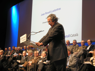 Joan Rossell Lastortras, presidente de Foment del Treball Nacional