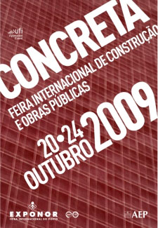 Cartel de la prxima edicin de Concreta, que se celebrar el prximo octubre en Exponor