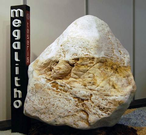 El Megalitho tiene un peso que oscila entre los 1.000 y 2.000 kilos