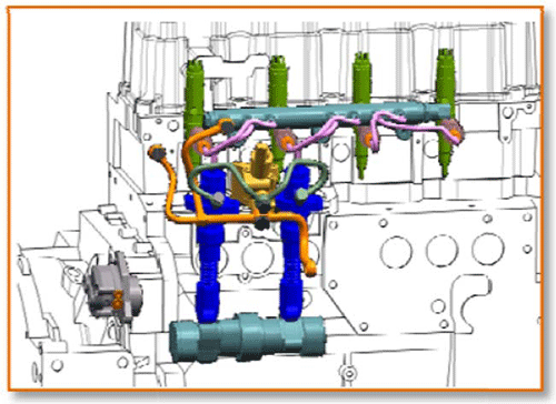 Modelo de motor con sistema DCR premiado en Cimag