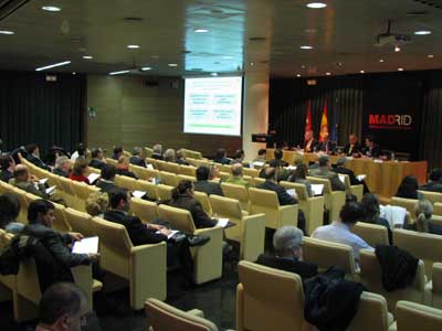 Asistentes a la jornada de AGm en Madrid