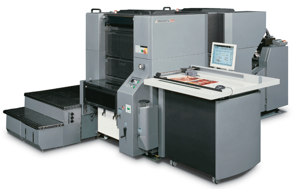 La mquina de offset digital Presstek 52DI combina impresin sin agua y la produccin de planchas sin qumicos