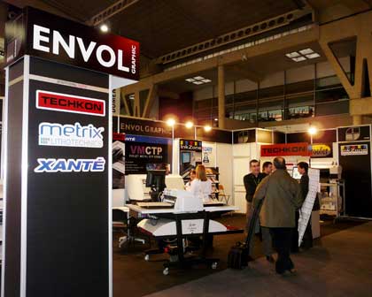 Stand de Envol Graphic en el certamen