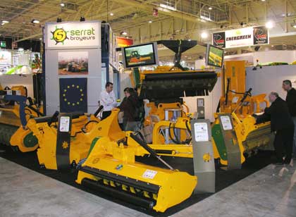 Serrat crushers at Sima 2009 booth