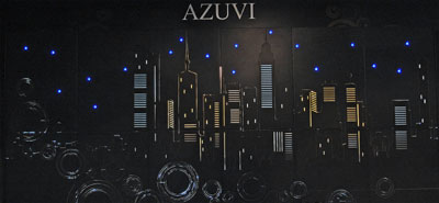 Azuvi, en colaboracin con Coarce, ha desarrollado un mural en fachada ventilada con retroiluminacin...