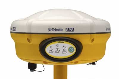 The model Rover Trimble SPS881 Smart Antenna, carries antenna and receiver incorporated into the same Bay