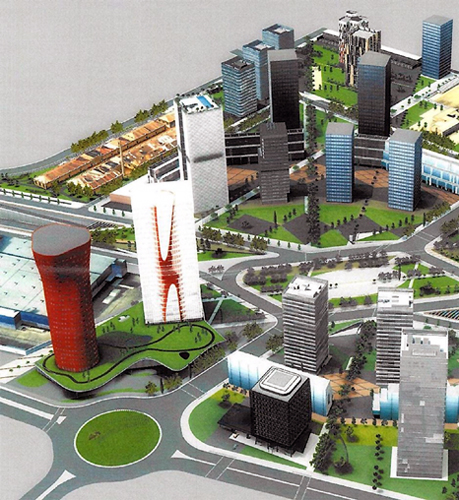 En Pla�a Europa se inaugurar�n este 2009 tres de sus torres m�s emblem�ticas, Realia, Zenit e Inbisa