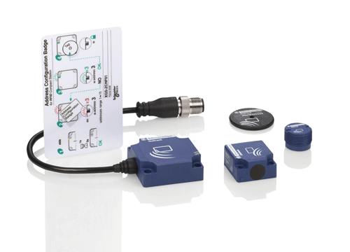 Sistema de identificacin por radiofrecuencia RFID Ositrack de Schneider Electric