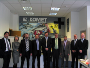 El equipo de Komet Tools Ibrica