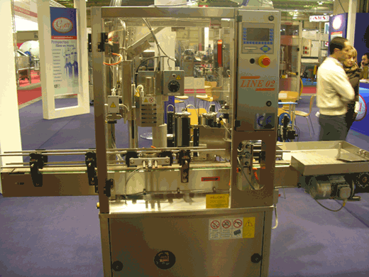 Maquinaria expuesta por Gym Internacional en la pasada edici�n Enomaq de Zaragoza