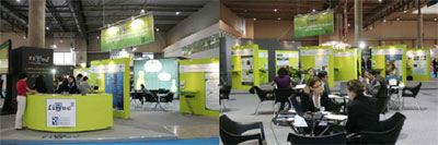 Stand of the FCRI in previous editions of Construmat