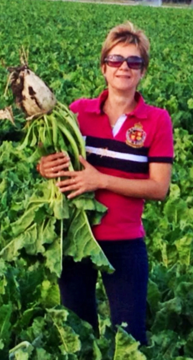 Olga Arranz, agricultora y horticultora segoviana