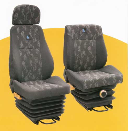 Los sistemas semiactivos incorporados en asientos estn basados en la utilizacin de fluidos magnetoreolgicos en amortiguadores. Foto: Blumaq, S.A...