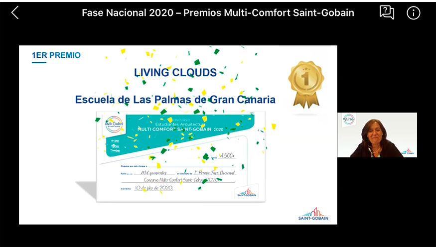 Primer premio Living clouds