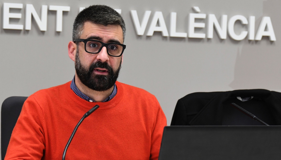 El concejal de Agenda Digital del Ayuntamiento de Valencia, Pere Fuset, en una imagen de archivo