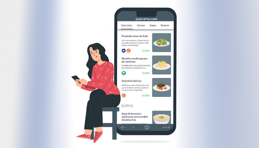 El 73% de los restaurantes que utilizan cartas digitales han detectado una subida de pedidos de platos no habituales gracias al formato de carta...