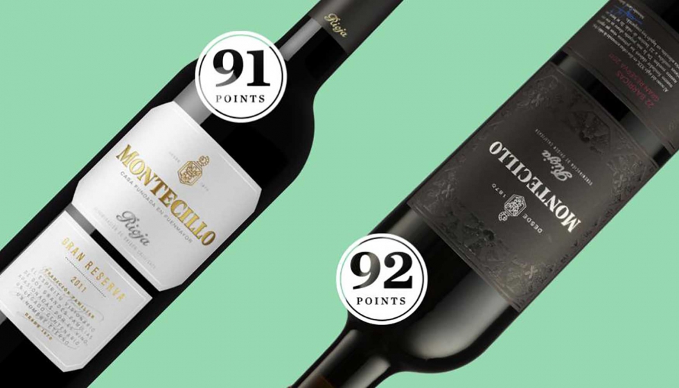 Dos vinos Gran Reserva, ensea de Bodegas Montecillo, obtienen altas puntuaciones de la prestigiosa revista americana Wine Enthusiast...