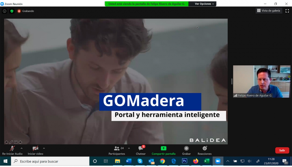 Presentacin del portal y herramienta inteligente GO Madera