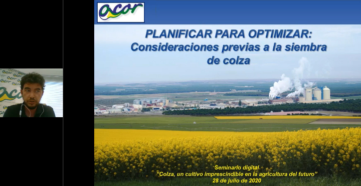 Joaqun Ortiz destac la importancia de controlar los residuos de fitosanitarios empleados en cultivos precedentes a la colza como posible factor...