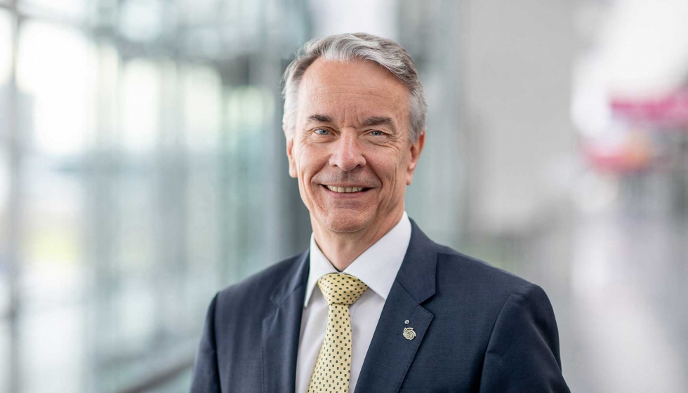 Roland Bleinroth, director general y portavoz de la direccin de Messe Stuttgart