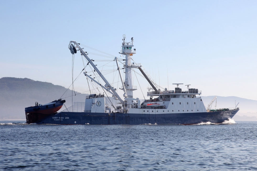 Barco Sant Yago, certificado por MSC