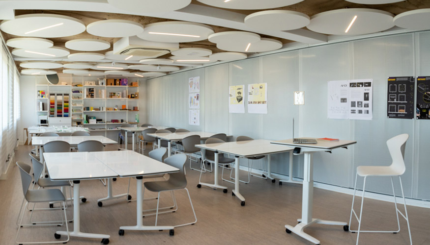 tensión Clip mariposa Docenas Alumnos de Diseño de Interiores definen la nueva aula del futuro con el  apoyo de la industria - Decoración e Interiorismo