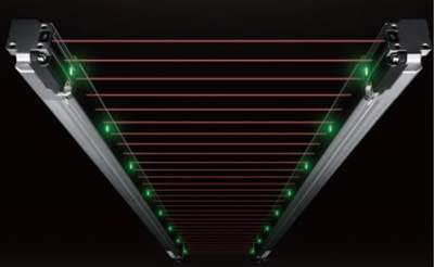 The series of SL-V. safety light barriers