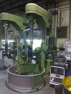 Soundproofed reserves of cutting line