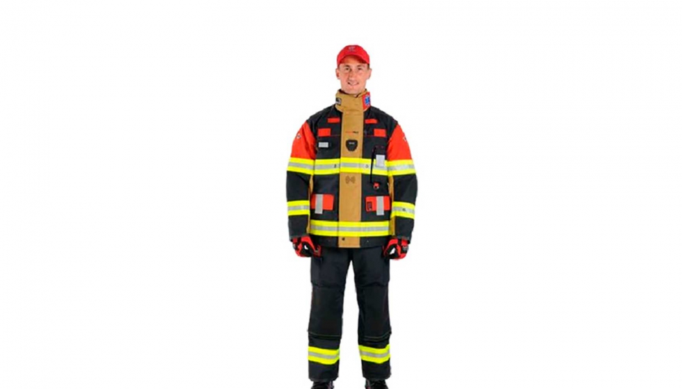 Un ejemplo de prenda inteligente para bomberos. Foto: Vochoc GoodPro