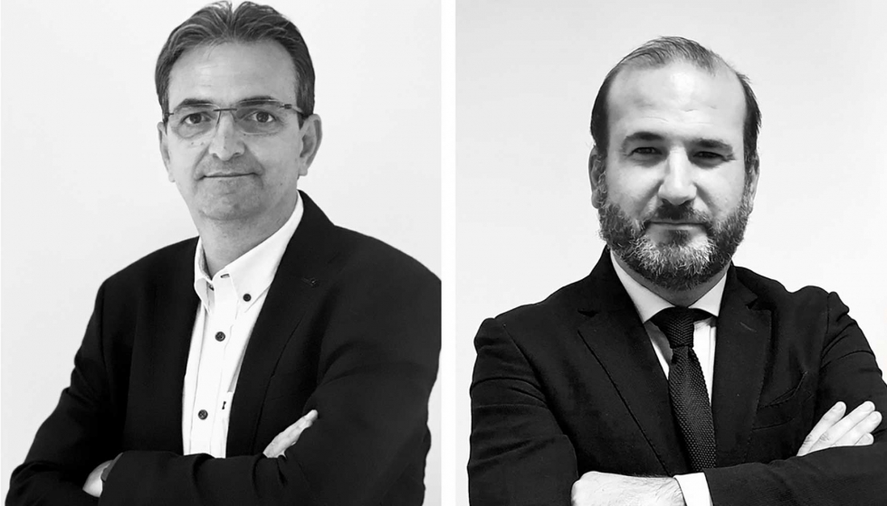 Ramn Solano, nuevo director financiero (izquierda), y Gonzalo Prado, nuevo desarrollador de negocio (derecha)