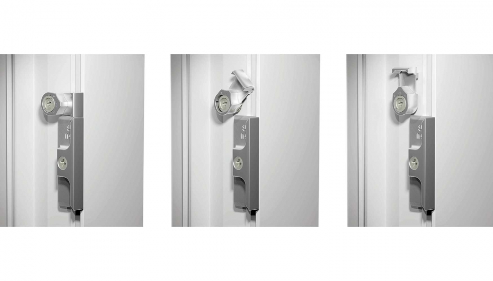 El cerradero SeClimate vario permite combinar entre la posicin de aireacin paralela y el oscilo convencional
