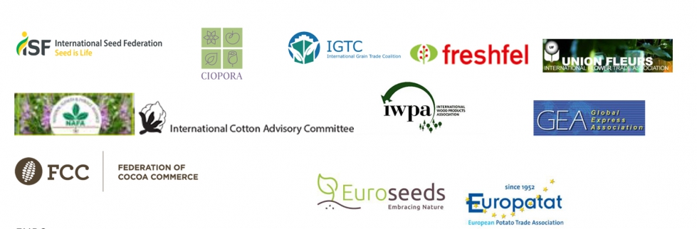Organizaciones miembro del IAG (Grupo Asesor) de la IPPC (International Convention for Plant Protection) ePhyto