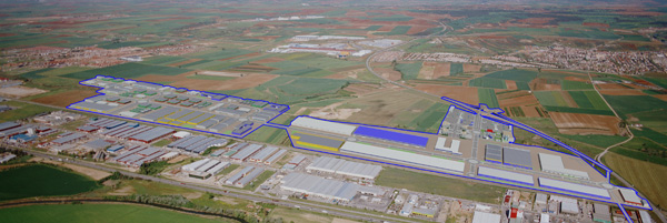 Hercesa - Cabanillas is a 1.3 million m2logistic and industrial development