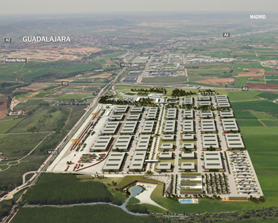 Gateway Centre proposed a new space of 2.2 million of2 m in the Henares corridor