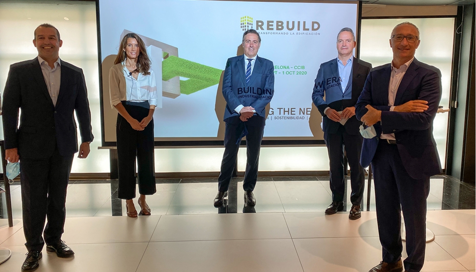 Presentacin oficial de Rebuild en Barcelona, el pasado 8 de septiembre