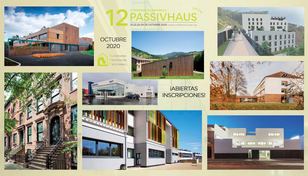 12ª Conferencia Española Passivhaus, 21, 22, 28 y 29 de octubre en formato virtual
