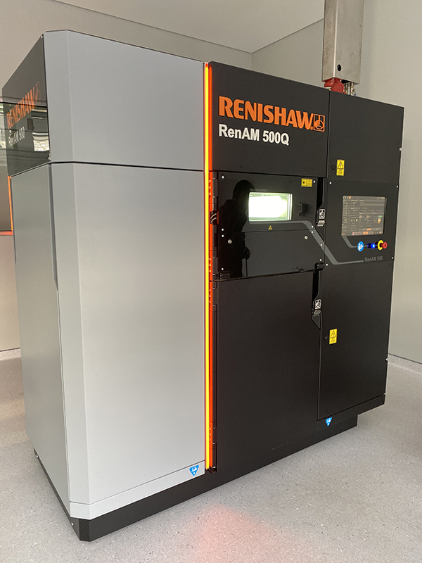 O novo laboratrio de fabrico aditivo da Simoldes est equipado com uma mquina de sinterizao Renishaw RenAM 500Q