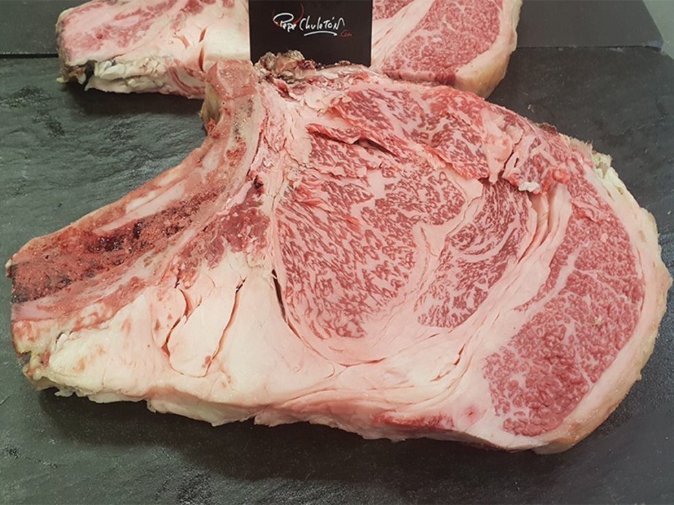El precio medio del kilo de carne de Wagyu asciende a los 100 euros