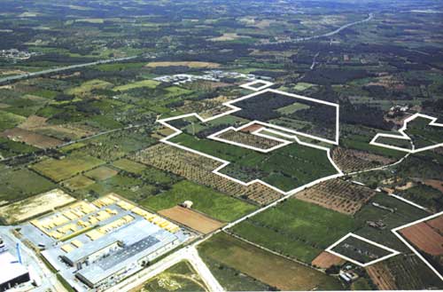 The Consorci has 33 has in El Pla de Santa Maria, in an area of strong industrial implementation